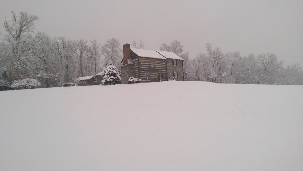 Wednesday morning, with five inches of new snow