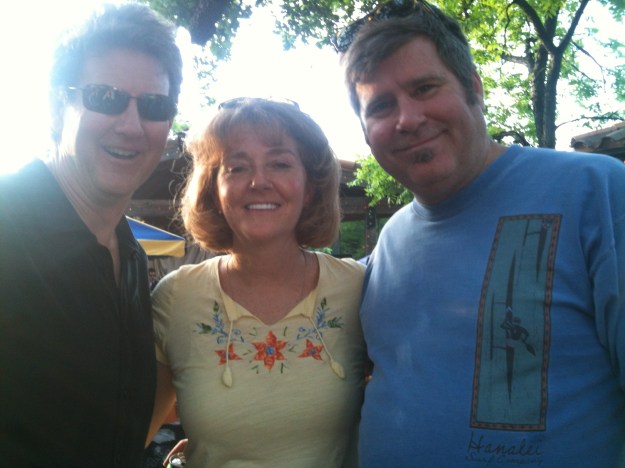 Visiting our friend Mitch in Texas, 2011