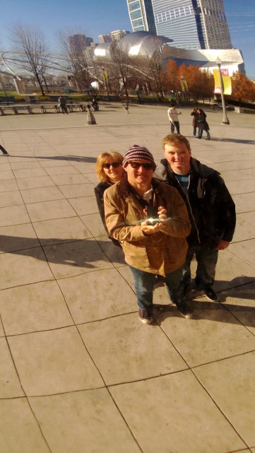 College hunting in Chicago with Brian, late 2012