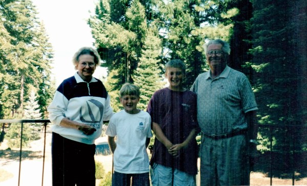 Bill and Ines Haas, previous owners of 806 Lassen View.